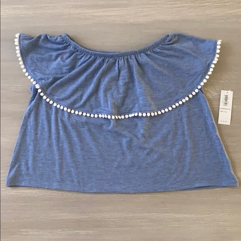 Old Navy NWT Off the Shoulder Girls Top